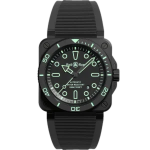 Bell & Ross BR 03 Diver Lum Outline BR03A-D-OL-CE/SRB
