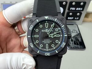 Bell & Ross BR 03 Diver Lum Outline BR03A-D-OL-CE/SRB